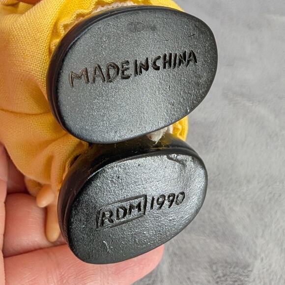 2 Precious Moments dolls Boy & Girl 1990 5" tall vintage 90's - Picture 8 of 9